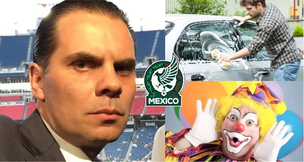 Christian Martinoli es odiado y amado. En este caso, el personaje lo tildó de payaso, ahora lava autos.