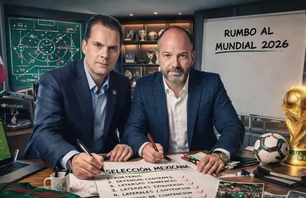 Christian Martinoli y Luis García sacaron a la luz su lista de 26 jugadores que llevarían al Mundial.