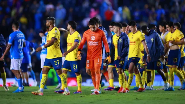Club América perdió ante Cruz Azul (Foto: MEXSPORT)