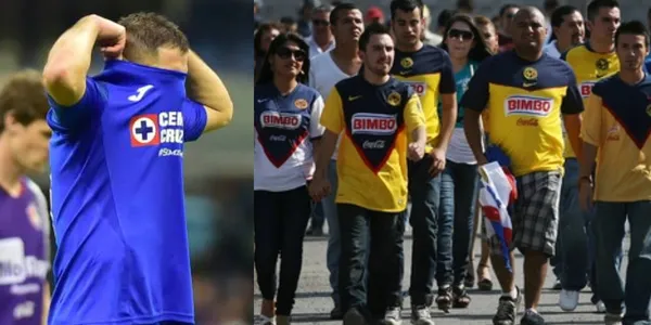 Club América se enfrentará a Cruz Azul, en el denominado Clásico Joven, y en la previa del compromiso, los hinchas de las Águilas no desaprovecharon la oportunidad para trolear a la Máquina Cementera