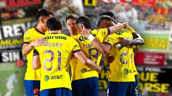 Club América y prensa española (Foto: MEXSPORT y BBC)