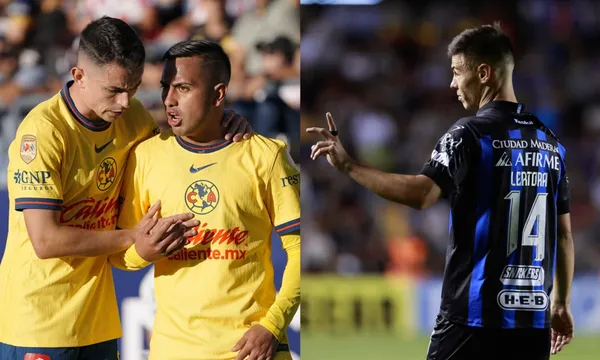 Club América y Querétaro en su primer partido de la Liga MX (Fuente El Universal)