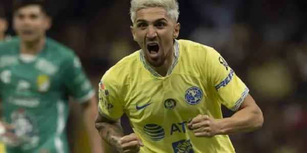 Club América ya se adelantó en el marcador ante Toluca, con un tanto de Diego Valdés que no se amilanó ante el portero