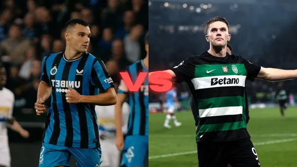 Club Brugge vs Sporting CP | Fotos: @ClubBrugge y @SportingCP