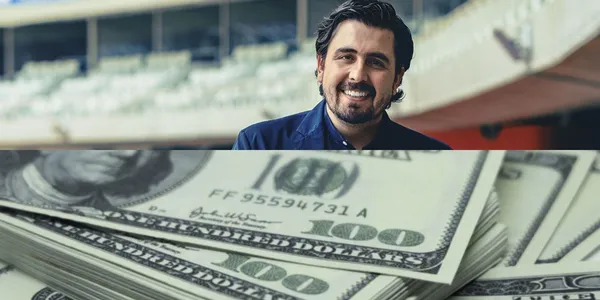 Con dicha cantidad adquirida el 20 porciento de una empresa de articulos deportivos