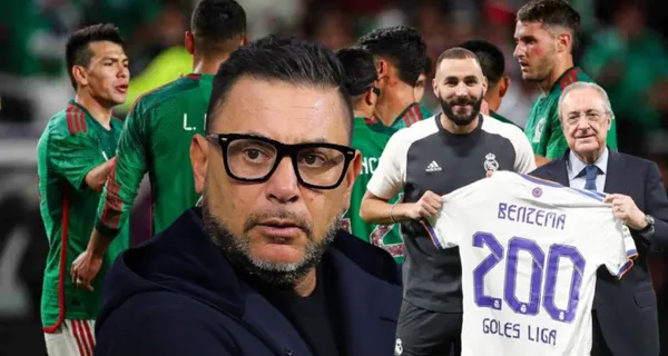 Con Mohamed en el Tri, el 9 de 206 goles que tendría, con Lozano nunca tuvo chance