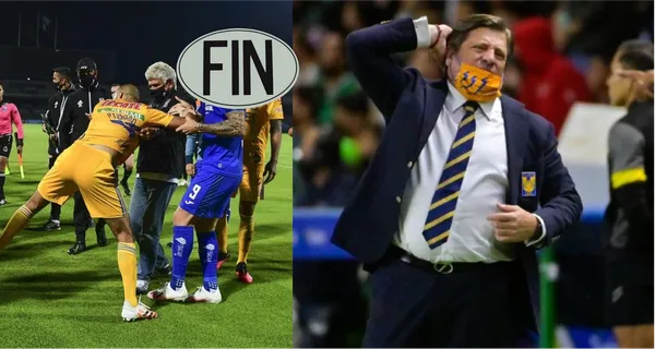 Con razón la salida. Destapan que en la interna de Tigres, Jesús Dueñas no se guardó nada y encaró de manera fuerte a Miguel Herrera por el ratoneo ante el León. Herrera le baja el pulgar y Dueñas ya tendría nuevo equipo.