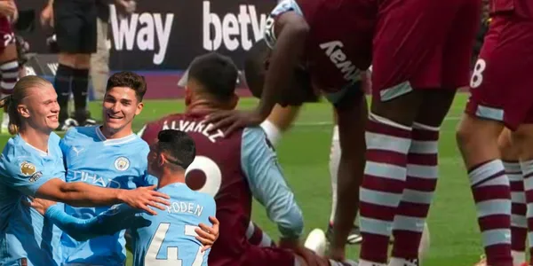 Con un West Ham que se desinfló con la salida de Edson Álvarez, pierde ante el Manchester City