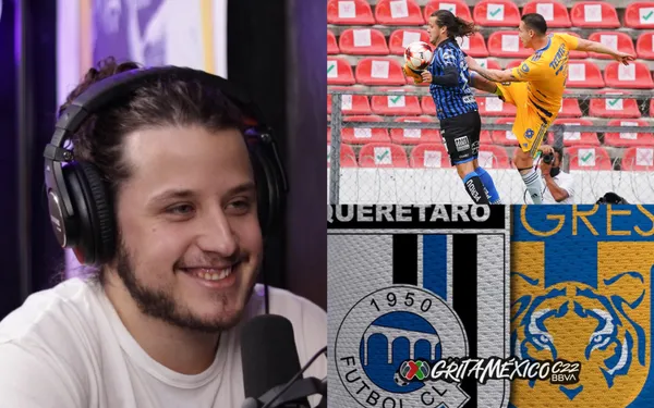 Conoce al gemelo del famoso influencer Roberto Martínez dentro del Querétaro vs Tigres.