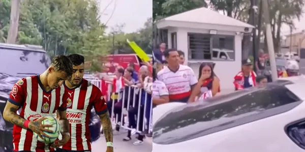 Conoce cómo recibió unos aficionados de Chivas a Alexis Vega y Cristian Calderón tras su regreso a Verde Valle