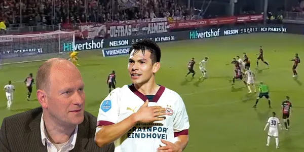 Conoce cuál fue la reacción de un periodista de Países Bajos al ver el gol de Lozano en su regreso al PSV