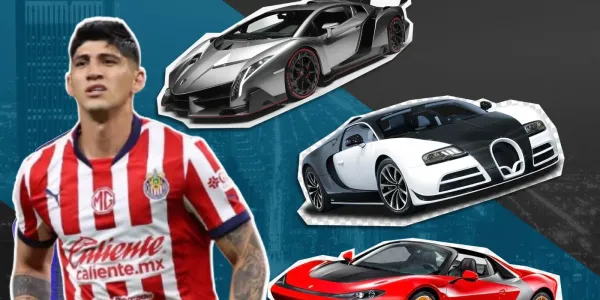 Conoce el auto de lujo que tiene Alan Pulido en Chivas