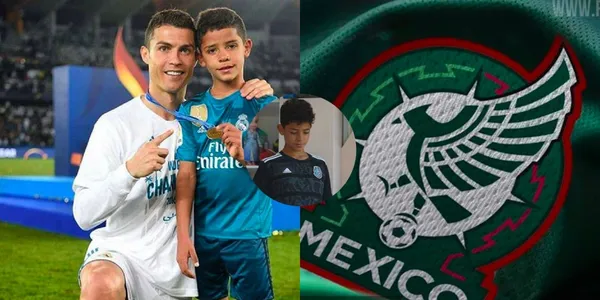 Conoce el dorsal que usaría Cristiano Junior si decide jugar con la Selección Mexicana