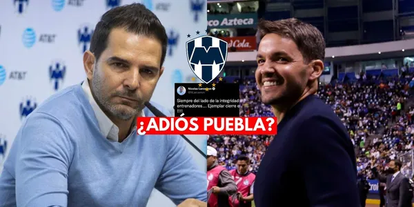 Conoce el guiño que lanzó Larcamón y su posible salida del Puebla.