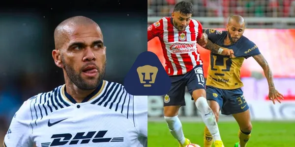 Conoce el jugador de Chivas que quiso pelearse con Dani Alves, jugador de Pumas.