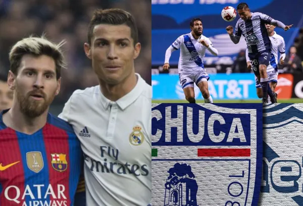 Conoce el jugador del Pachuca vs Puebla que tuvo la oportunidad de enfrentar a Messi y a Cr7.