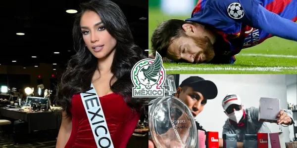 Conoce el jugador mexicano que luego de golpear a Messi ahora vende perfumes