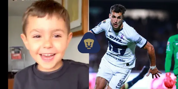 Conoce el mensaje del hijo de Juan Ignacio Dinenno previo al Pumas vs América