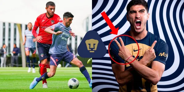 Conoce el mensaje subliminal que Gustavo Del Prete deja en la foto oficial de Pumas.