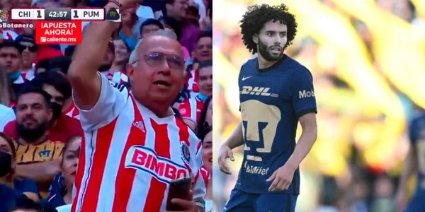 Conoce el nuevo apodo de César Huerta tras el Chivas vs Pumas.