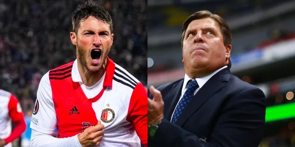 Conoce el nuevo apodo que Miguel Herrera le pone a Santi Giménez que ha dado la vuelta al mundo