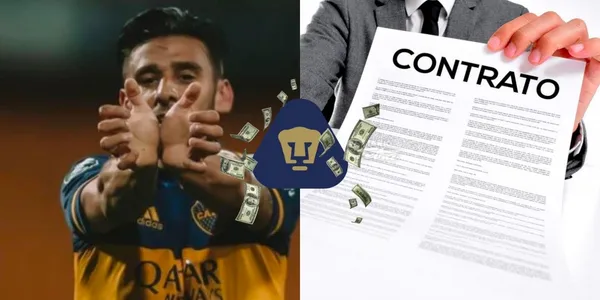 Conoce el nuevo salario de Eduardo Salvio tras llegar a Pumas.
