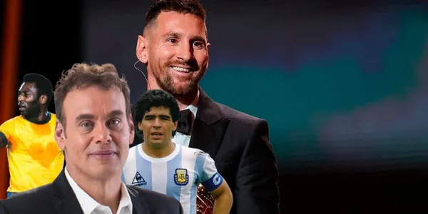 Conoce el ranking de David Faitelson de los mejores jugadores de la historia luego de que Messi ganara su 8vo Balón de Oro