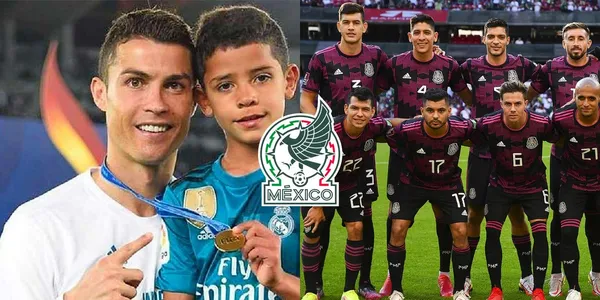 Conoce el único jugador del Tri que Cristiano Ronaldo padre e hijo admiran y respetan.