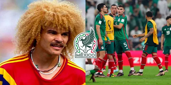 Conoce el único jugador del Tri que se presentó en el Mundial de Qatar para Carlos Valderrama