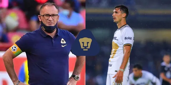 Conoce la decisión que Lillini tomaría sobre Dinenno luego del Pumas contra Necaxa.