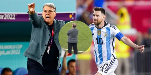 Conoce la inesperada reacción de Gerardo Martino al ver el gol de Messi