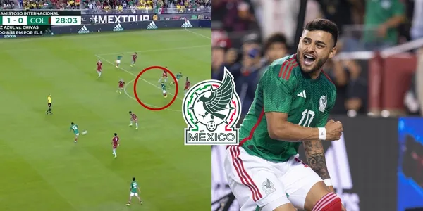 Conoce la jugada de crack que Alexis Vega hizo en el Tri vs Colombia.
