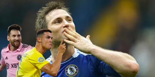 Conoce la postura de Frank Lampard entre Cristiano Ronaldo o Lionel Messi