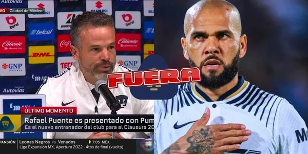 Conoce la razón por la que Dani Alves saldría del equipo tras la llegada de Rafa Puente Jr.