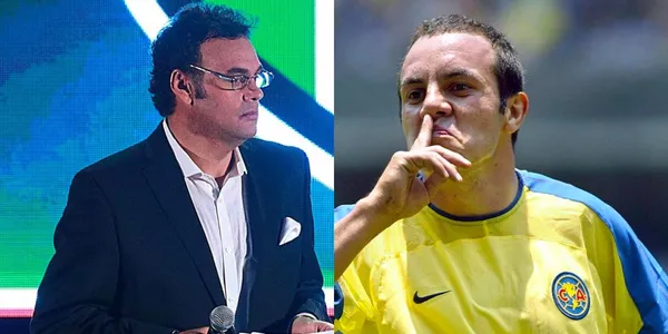 Conoce la reacción de David Faitelson cuando vio que Cuauhtémoc Blanco entró al Salón de la Fama