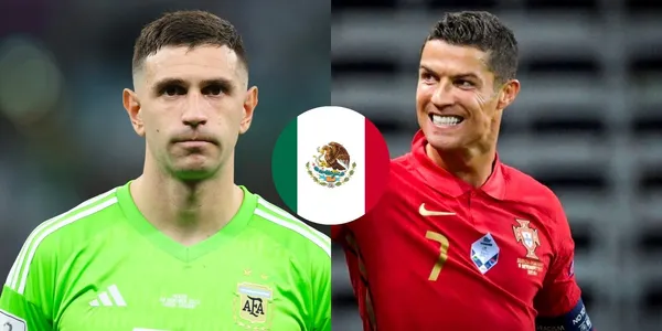 Conoce lo que hizo Cristiano Ronaldo por amor a México mientras Emiliano Martínez lo insultó