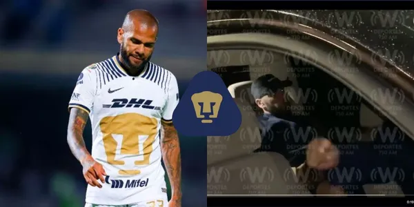 Conoce lo que hizo Dani Alves luego de terminar el Pumas vs Cruz Azul