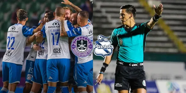 Conoce los 50 millones de pesos por los que el árbitro dio el gol al Club Puebla a pesar de los reclamos del Mazatlán.