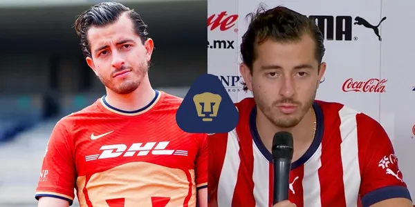 Conoce los números de Alan Mozo con Pumas la temporada pasada con los de Chivas en la actual temporada.