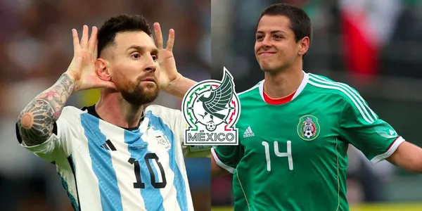 Conoce qué tiene que ver Javier Hernández en el festejo de Messi a Louis Van Gaal