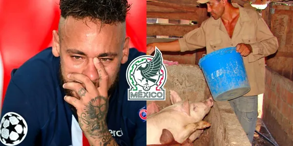 Conoce quien fue el 10 del Tri, humilló a Neymar y ahora vende cerdos.