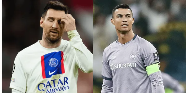 CR7 dejó en claro su fastidio en pleno campo de juego tras perder el liderato en Arabia Saudita.