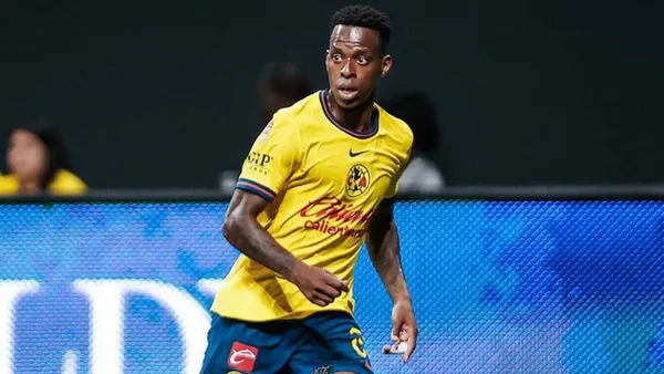 Cristian Borja mostró frustración tras gol de Pachuca / Foto: @clubamerica