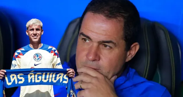 Cristian Calderón lleva tres días en el club América y la primera que hizo, a André Jardine sorprendido.