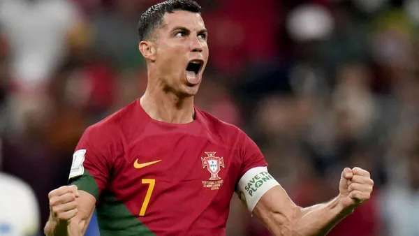 Cristiano Ronaldo celebrando un gol (Foto: Los Ángeles Time)