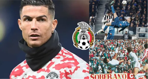 Cristiano Ronaldo confesó su admiración por el goleador de la Selección Mexicana Hugo Sánchez y habló sobre su primera impresión cuando vio el gol de chilena.