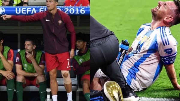 Cristiano Ronaldo dirige un partido con Portugal, Messi sale lesionado (Fuente: RPP y EFE)