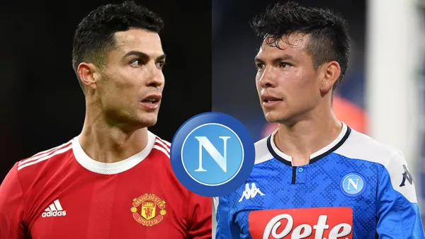 Cristiano Ronaldo está en la mira del Napoli y el Chucky Lozano toma una decisión sobre irse o quedarse