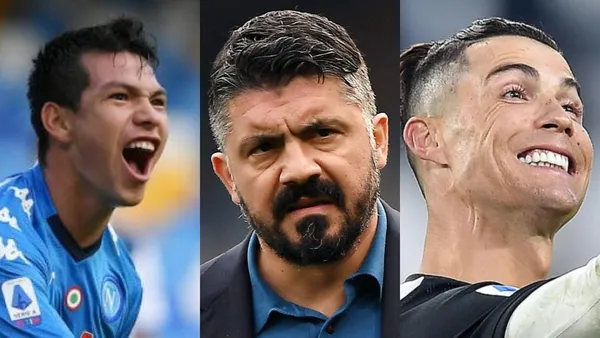 Cristiano Ronaldo le enseñó a Gennaro Gattuso cómo ser humilde gracias a la intervención de Hirving Lozano.