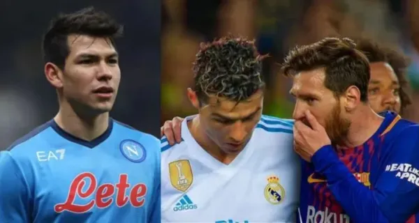 Cristiano Ronaldo opinó bien de Messi y esto fue lo que dijo sobre el mexicano Hirving Lozano.